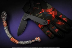 Нож Vosteed Raccoon сталь 14C28N Black Stonewash рукоять Black Micarta