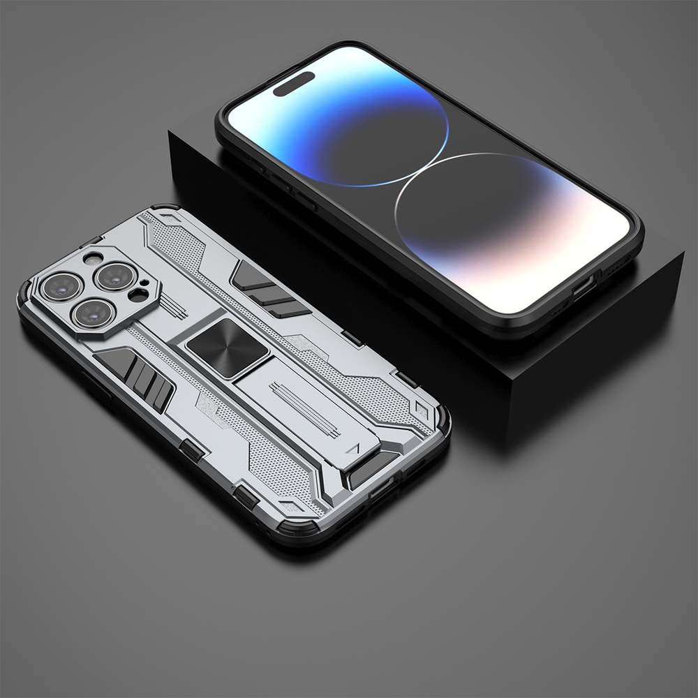 Противоударный чехол с подставкой Transformer для iPhone 15 Pro