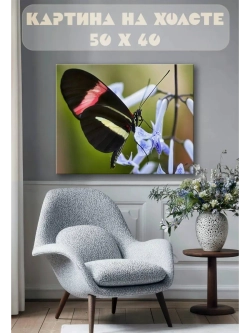 Картина на стену 40 X 50 Бабочка