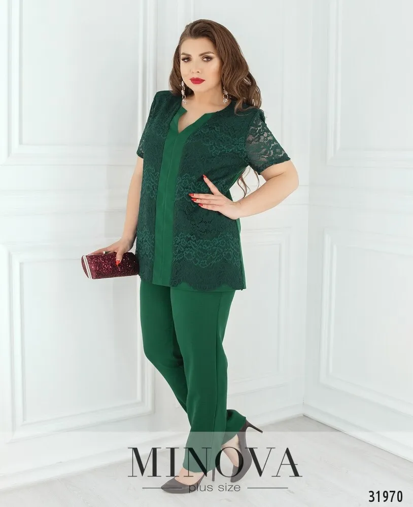 Костюм 353-зеленый Minova