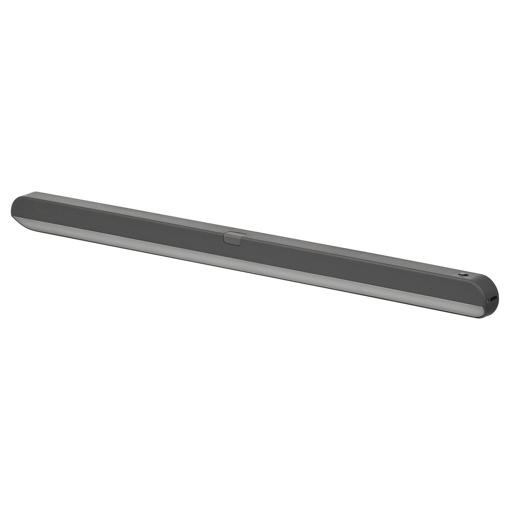 IKEA KÖLVATTEN  (ИКЕА КЁЛВАТТЕН)  -  Светодиодная подсветка с датчиком - серый/на батарейках 50 см