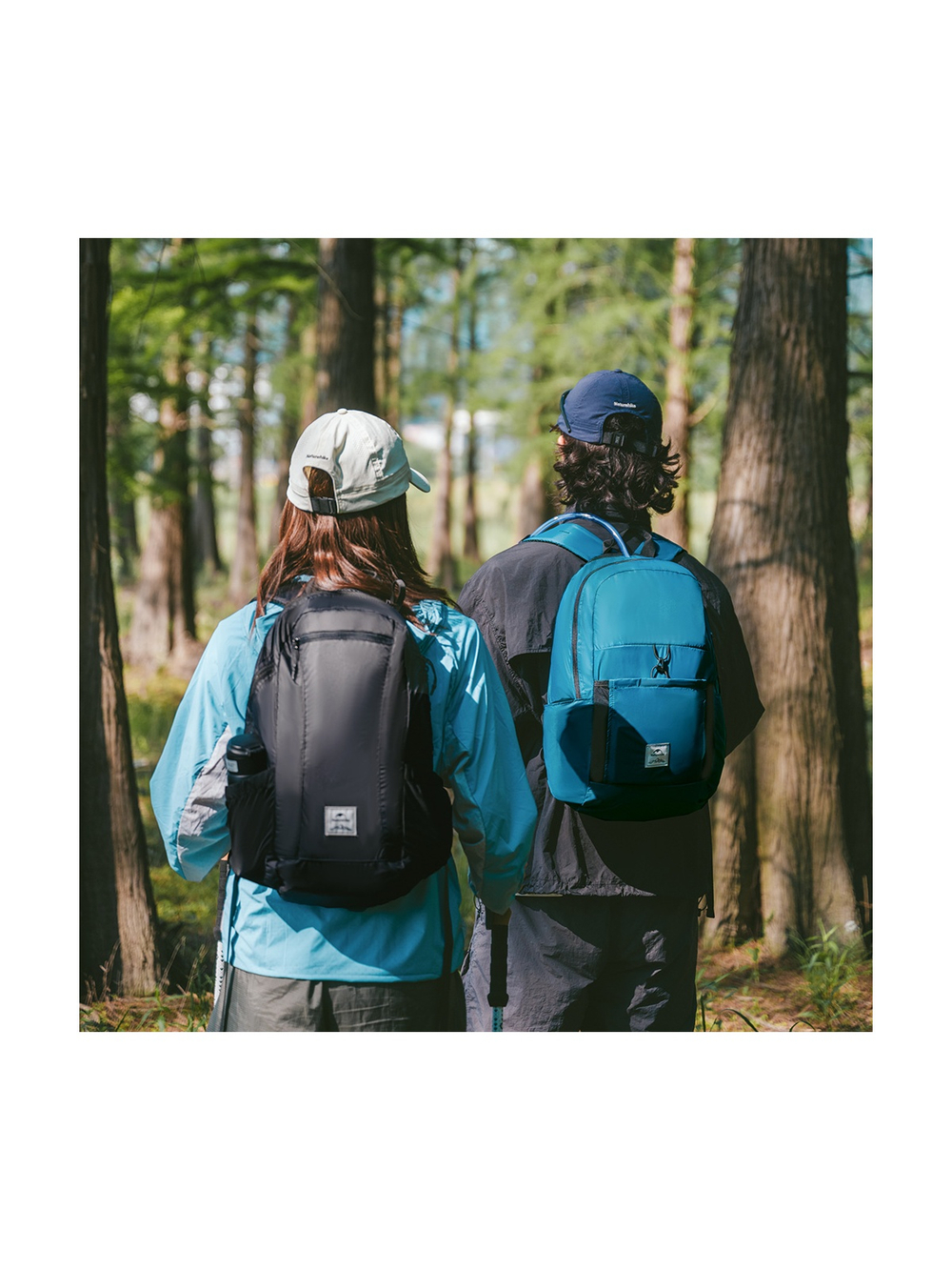 Рюкзак Naturehike NH17A017-B 30л компактный ультралегкий серый