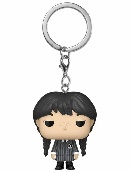 Pocket Pop ! keychain Wednesday Addams