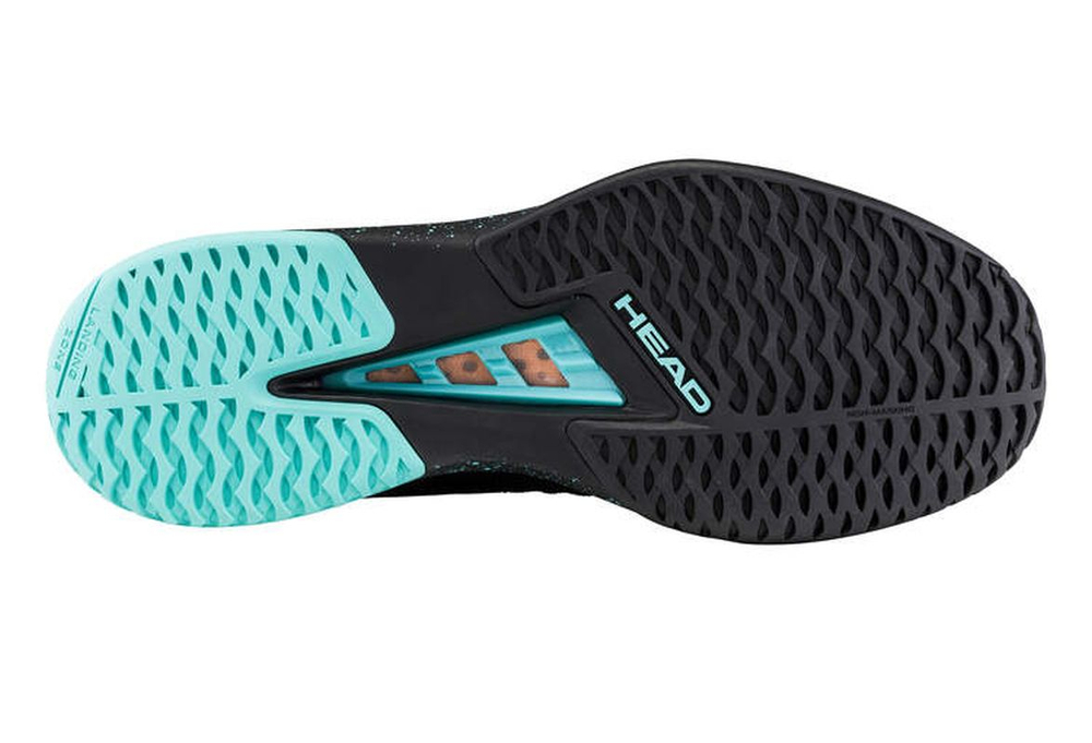 Мужские кроссовки теннисные Head Sprint Pro 4.0 SF - black/teal