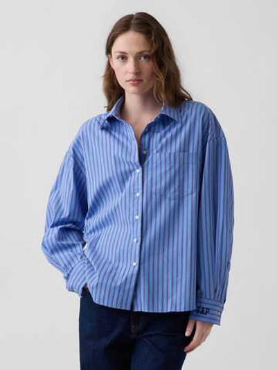 Рубашка из Poplin Oversized - GAP
