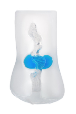 Мастурбатор реалистичный Juicy Pussy by TOYFA Subtle Crystal, TPE, 14,5 см