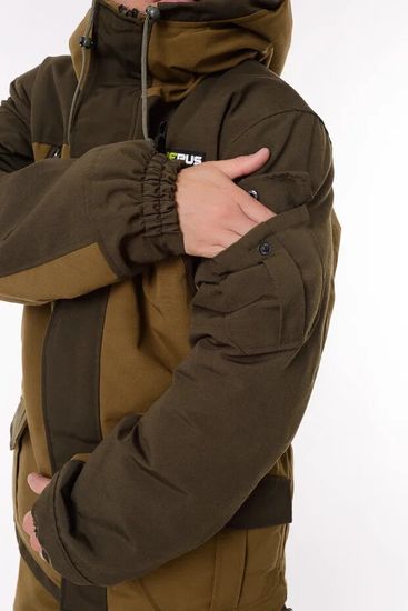 Костюм "ГОРНЫЙ -45" кур+п/к (Брезент, хаки)