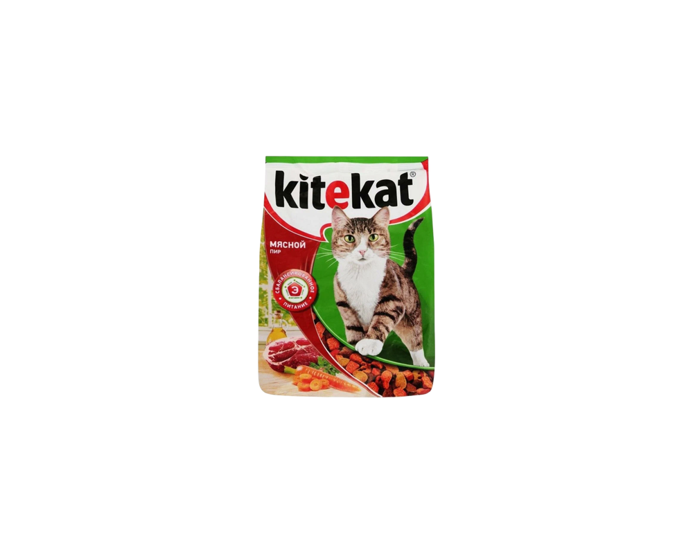 Корм для кошек сухой Китекат Мясной пир 350г