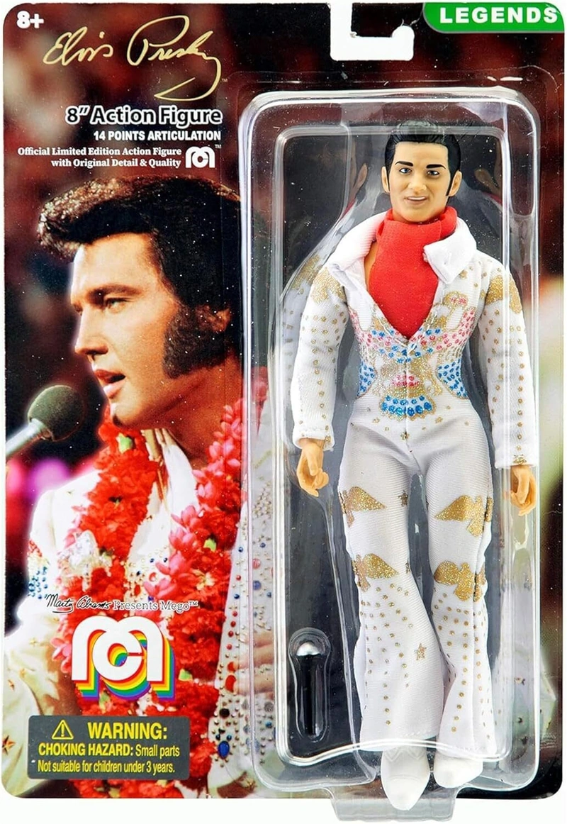 Фигурка Mego 8-inch Action Figure Elvis - Aloha Jumpsuit