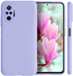 Мягкий Soft Touch чехол из силикона для XIAOMI REDMI NOTE 10 PRO / 10 PRO MAX с бархатной подкладкой