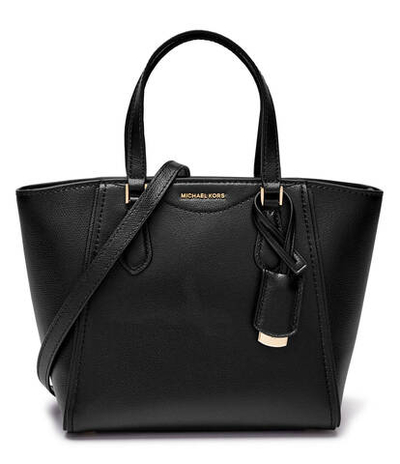 Кожаная сумка-трапеция Taryn Michael Kors - черный(32F4GTBC1L)