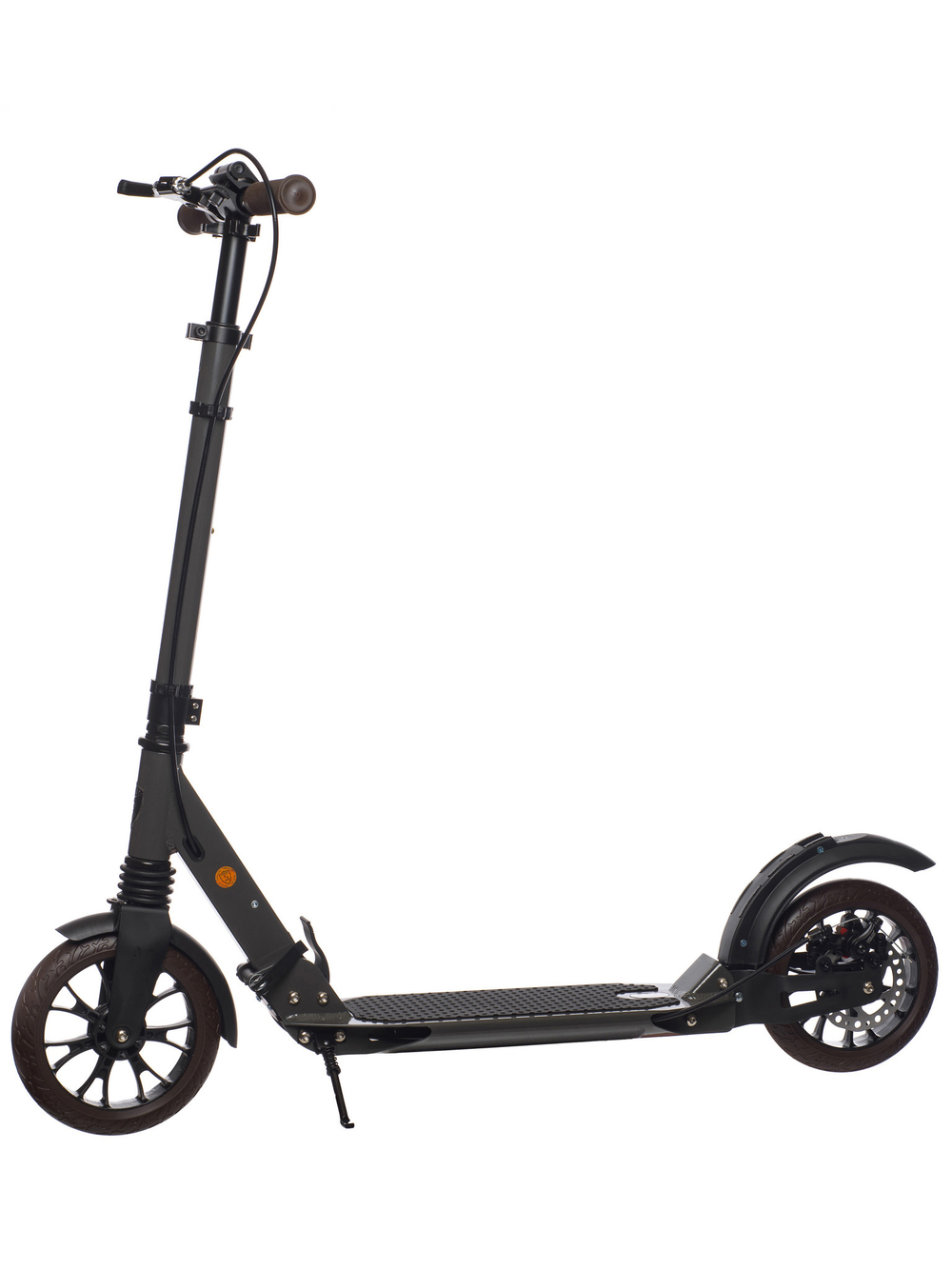 Самокат Urban Scooter Disc Earl Grey Pro, (2024), с дисковым тормозом, складной, городской, двухколесный