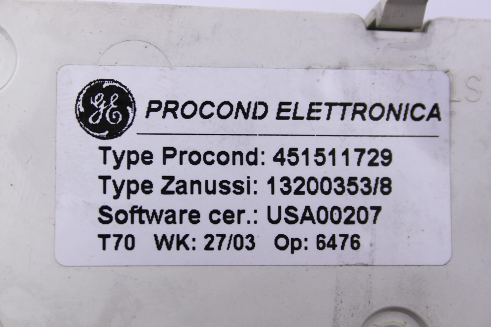 Модуль индикации стиральной машины Electrolux 13200353/8