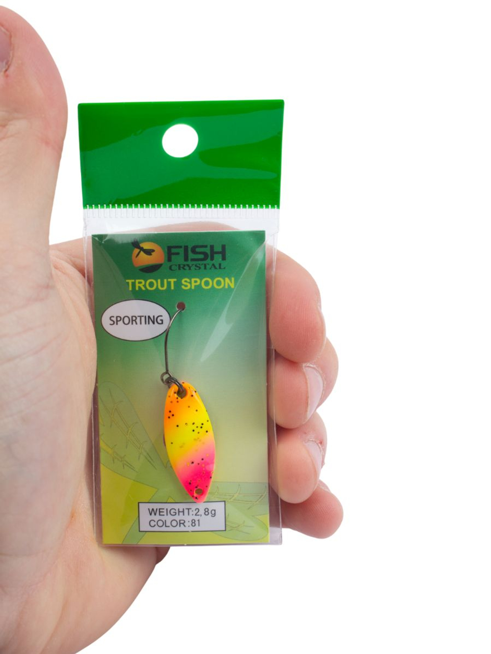 Блесна Fish Crystal SPORTING 30 мм 2.8 г на форель цвет 81