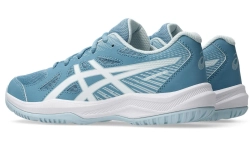 Детские теннисные кроссовки Asics Upcourt 6 GS - saba blue/white