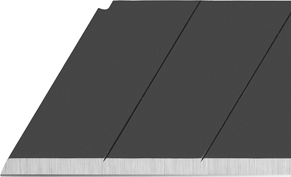 OLFA EXCEL BLACK, 18 х 100 х 0.5 мм, 10 шт, сегментированные лезвия (OL-LBB-10B)