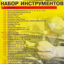 Набор инструментов 257пр. WMC TOOLS WMC-WMC258
