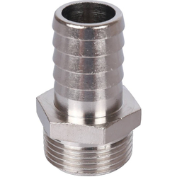 Штуцер НР никелированный 3/4"x20 STOUT