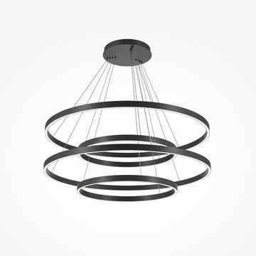 Подвесной светодиодный светильник 165W 3000К/4000К MOD058PL-L174BK чёрный Rim Maytoni