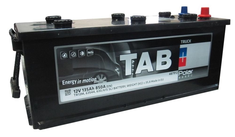 TAB POLAR TRUCK 6CT- 135 ( 487912 ) аккумулятор TAB POLAR TRUCK 6CT- 135 ( 487912 ) аккумулятор