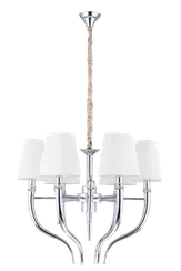 Люстра подвесная NewRgy ZF8658/6CR CHROME, 6×40 Вт, хромированная