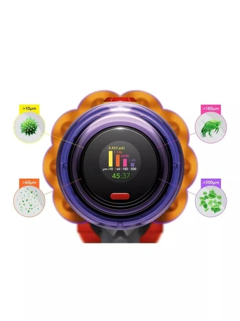 Пылесос Dyson V15 Detect absolute (SV47), EU, Yellow/Nickel