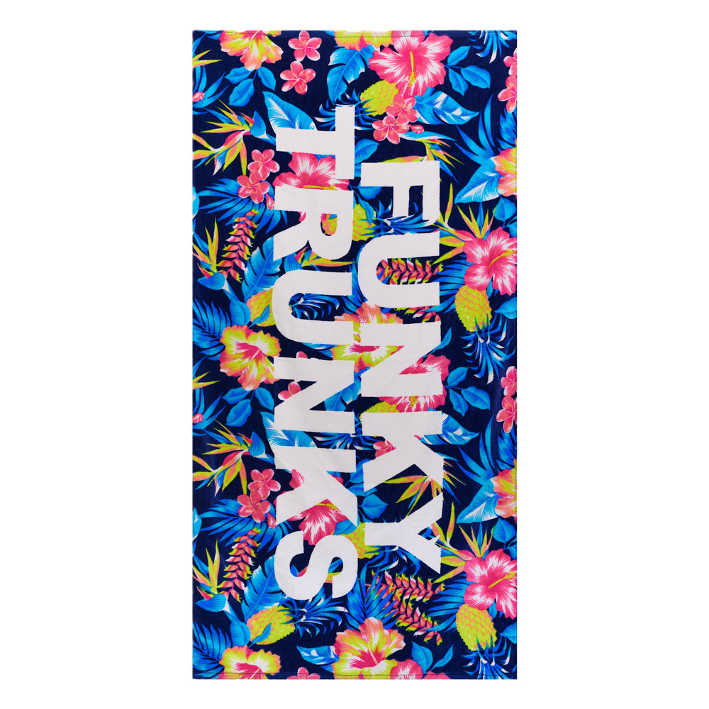 Хлопковое полотенце FUNKY TRUNKS In Bloom
