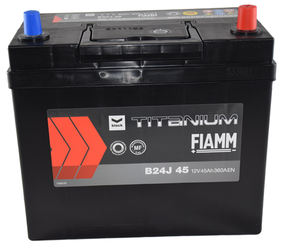Fiamm Titanium Black Asia 6CT- 45 ( B24 45 ) аккумулятор Fiamm Titanium Black Asia 6CT- 45 ( B24 45 ) аккумулятор
