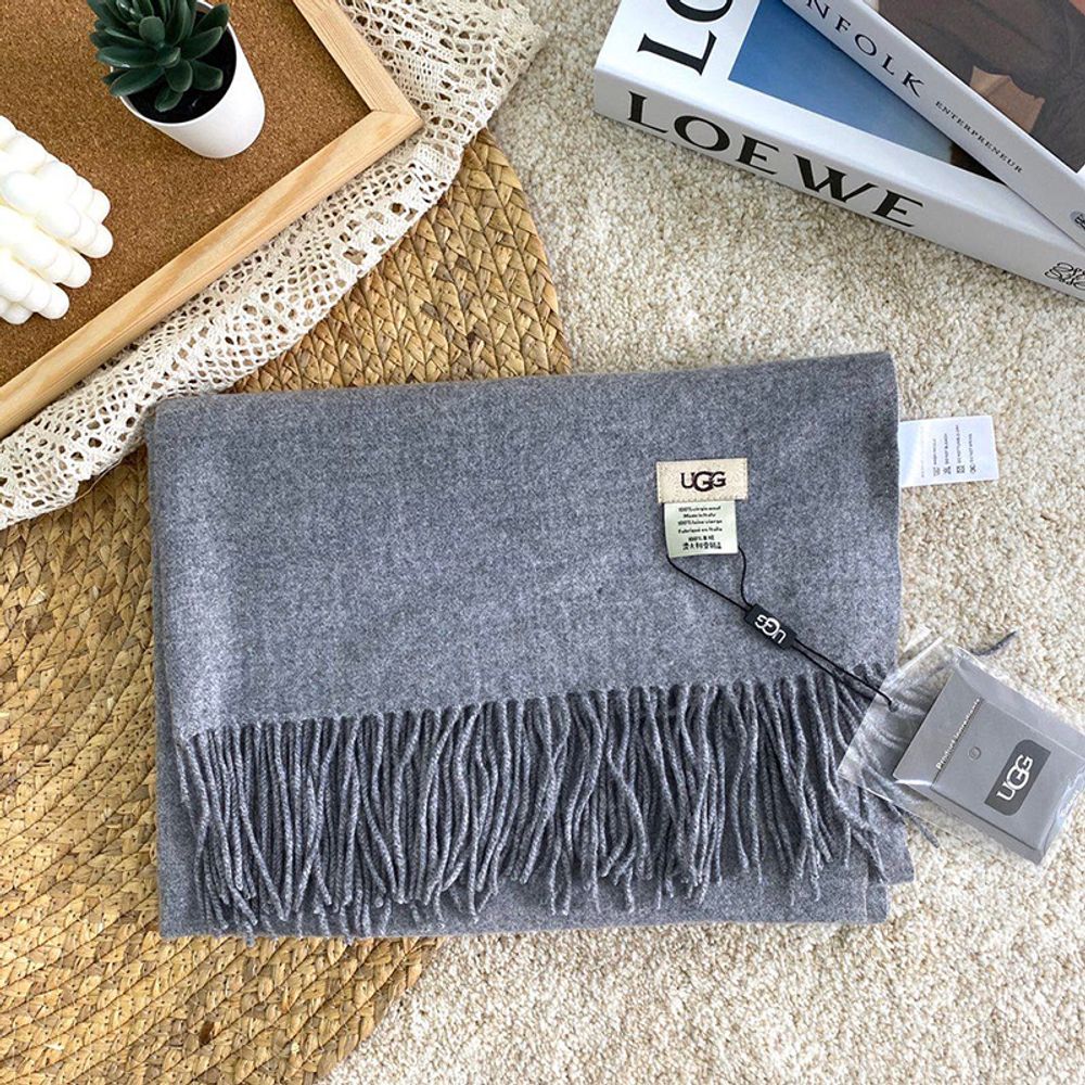 Ugg Scarf Grey Ugg Scarf Grey