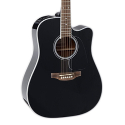 TAKAMINE Акустическая гитара Электроакустическая GD38CE-BLK 6-струнная, корпус Ель