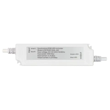 Контроллер ARD-CLASSIC-SYNC-RGB-1000LED White (230V, 80W, RF ПДУ) (Ardecoled, Закрытый)