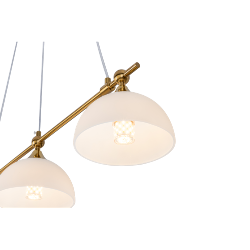 Люстра Rivoli Emina 3332-203 3хЕ27 40Вт модерн | Rivoli