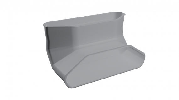 Отвод 90° в вертикале Flexag PP/FL-AT90-V