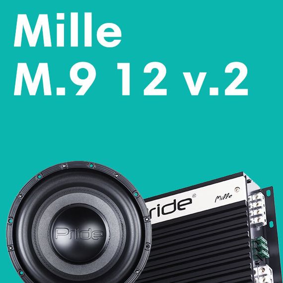 Mille + M.9 12" V.2 D2 900W