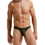 Мужские хлопковые трусы-тонги Modern Essentials Thong (Размер: L) (Цвет: хаки)