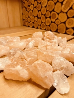 Гималайская соль для бани 3-5см, 2кг в коробке