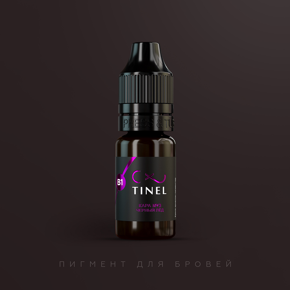 Купить пигмент для татуажа Tinel B1 Чёрный лёд