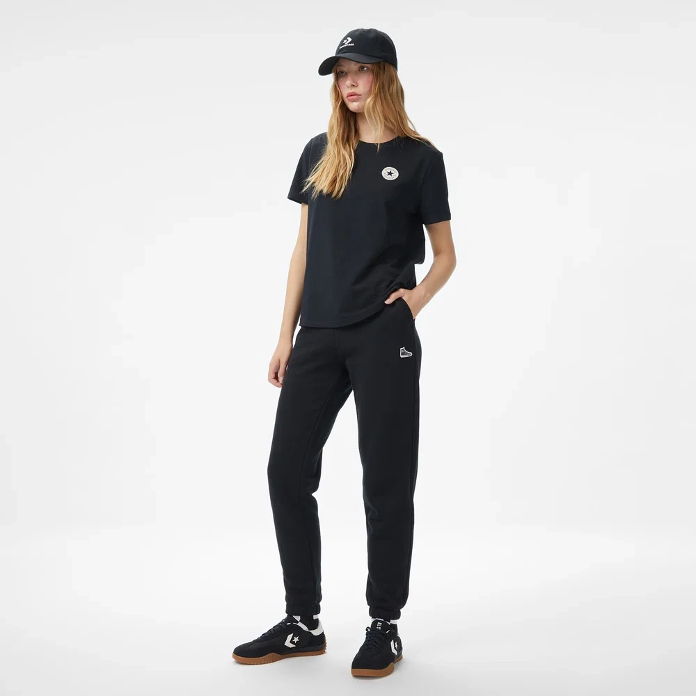 Женские черные спортивные штаны Converse - CONVERSE