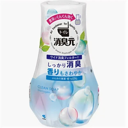 KOBAYASHI Shoshugen Toilet Clean Soap Жидкий дезодорант для туалета, с ароматом свежести, 400мл, 1/16