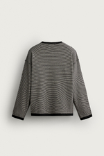 СВИТЕР В КОНТРАСТНУЮ ПОЛОСКУ — ZARA