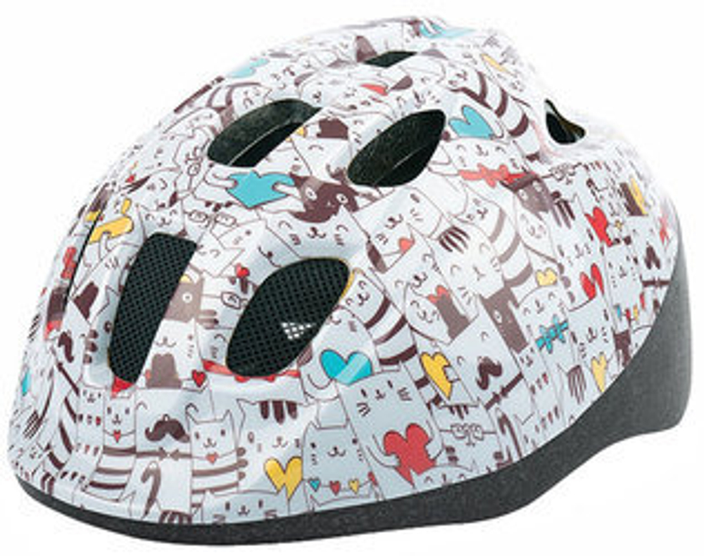 Шлем велосипедный Polisport JUNIOR CATS ( S=52/56 ) multicolor