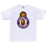 A Bathing Ape Bathing Ape Футболка Cotton Drop Shoulder Sleeve Summer 0zxtemx00710q белый