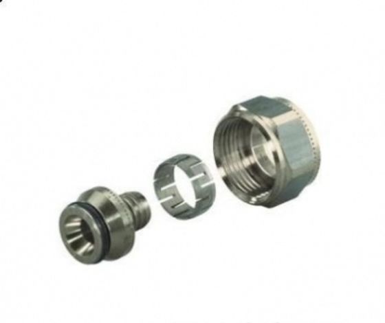 Зажим адаптер из покрытой латуни РЕ_Х 20Х2,8-3/4"ВР ЕВРОКОНУС UPONOR FLEX-X 1045543