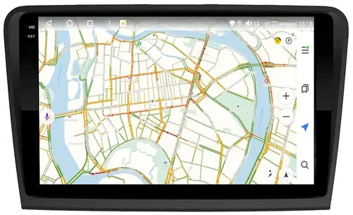 Магнитола для Skoda SuperB 2008-2014 - Vaycar VA65-0306-2K на Android 13, Быстрая, 2K QLED, CarPlay, 4G SIM-слот