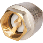 Клапан обратный ROMMER RVC-0002 - 1"1/2 (ВР/ВР, PN16, Tmax 90°C, с пластиковым седлом)