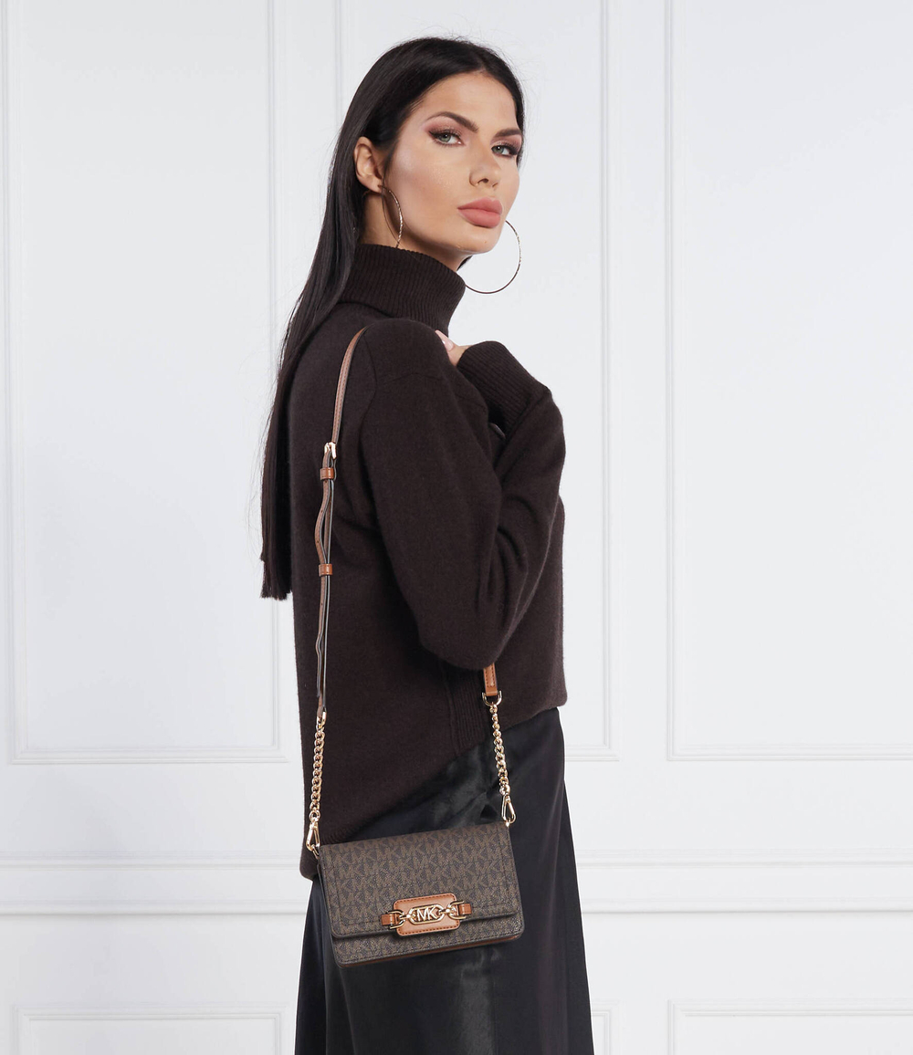 Сумка-мессенджер Heather Michael Kors - коричневый(32F2G7HC1B)