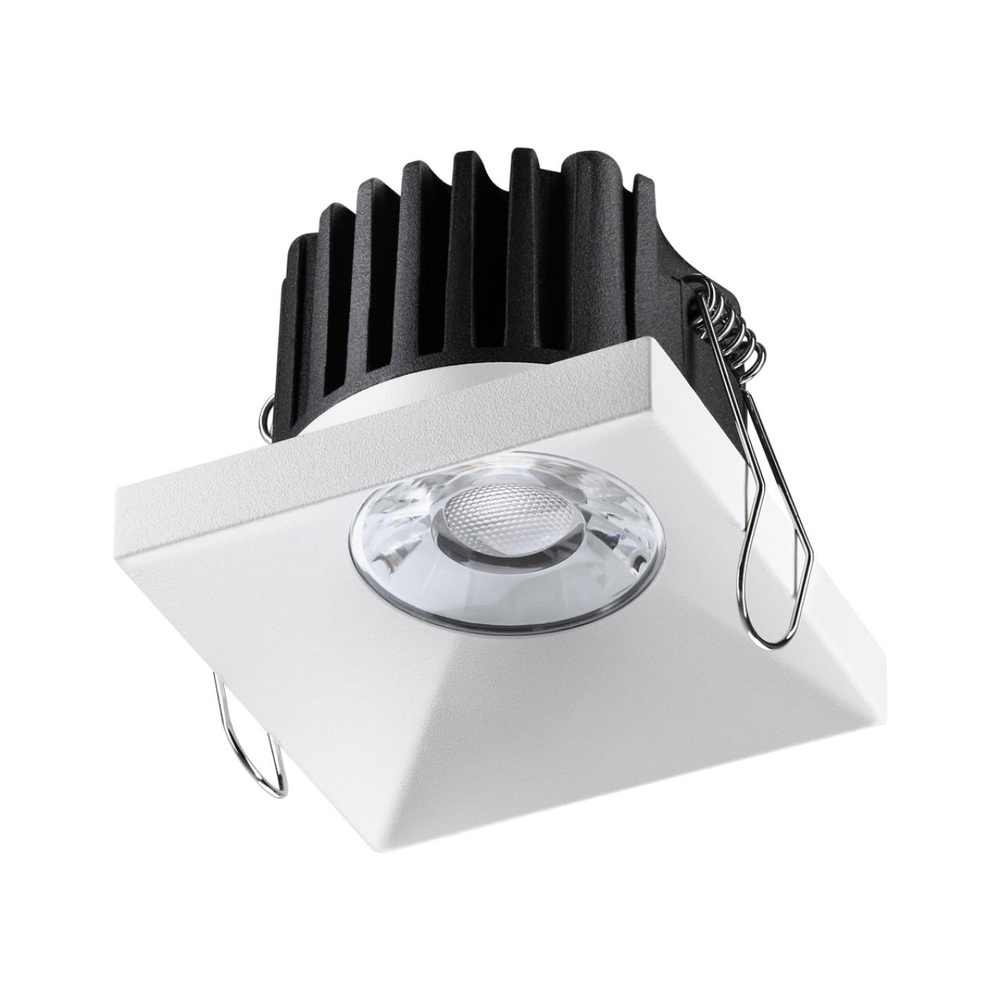 358482 SPOT NT21 542 белый Светильник встраиваемый IP44 LED 3000K 10W 100-265V METIS