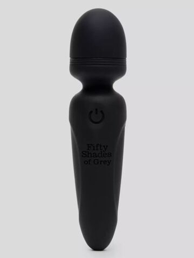 Черный мини-wand Sensation Rechargeable Mini Wand Vibrator - 10,1 см. (Цвет: черный)