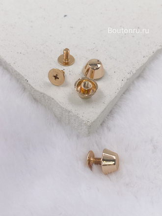 Ножка для сумки золотая