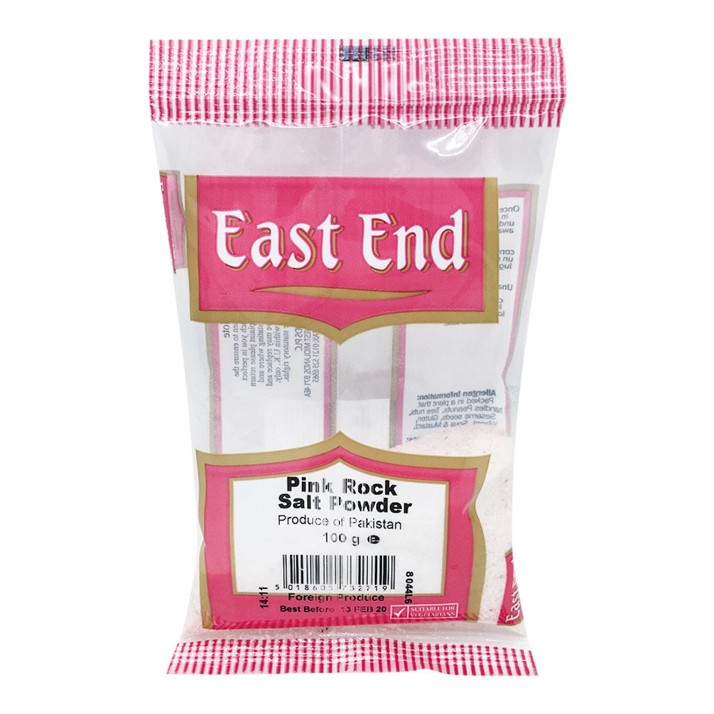 East End Розовая соль молотая (pink salt), 100г